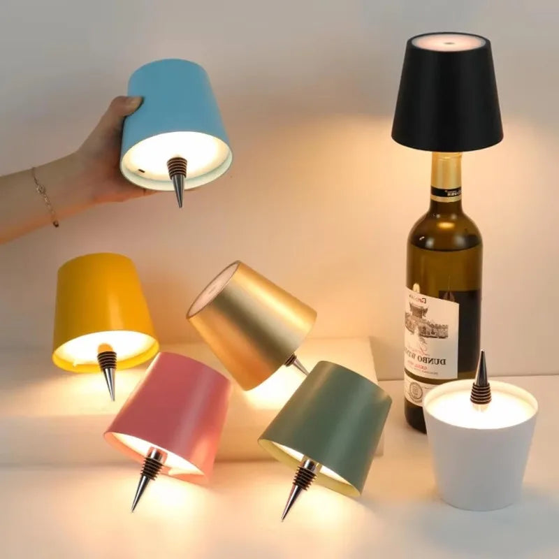 Wireless bottle light